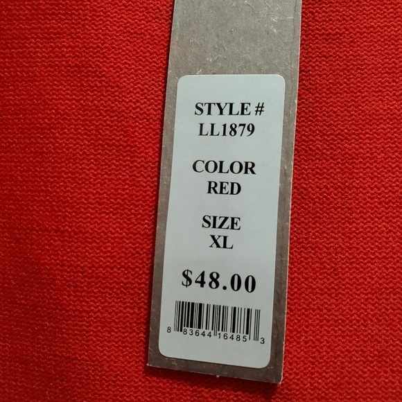 Luxxe Lane Cardigan XL Red - Picture 3 of 4